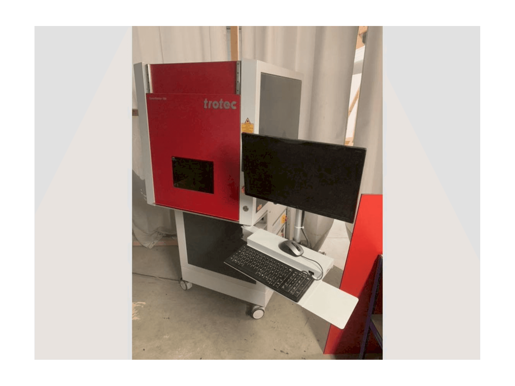 Koneen Trotec Speedmarker 700 SM700HT etunäkymä