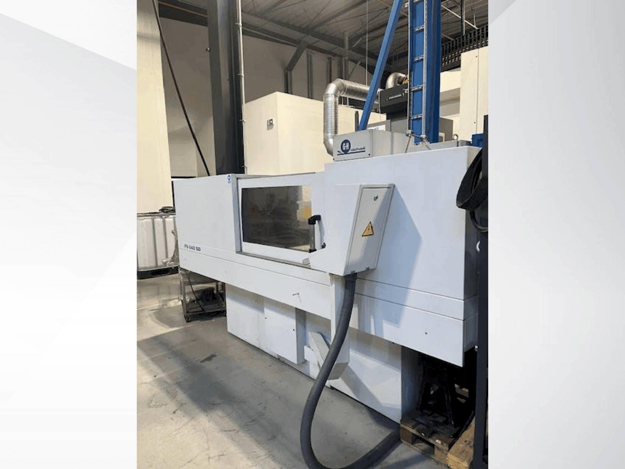 Koneen GEIBEL & HOTZ FS 640 SD etunäkymä