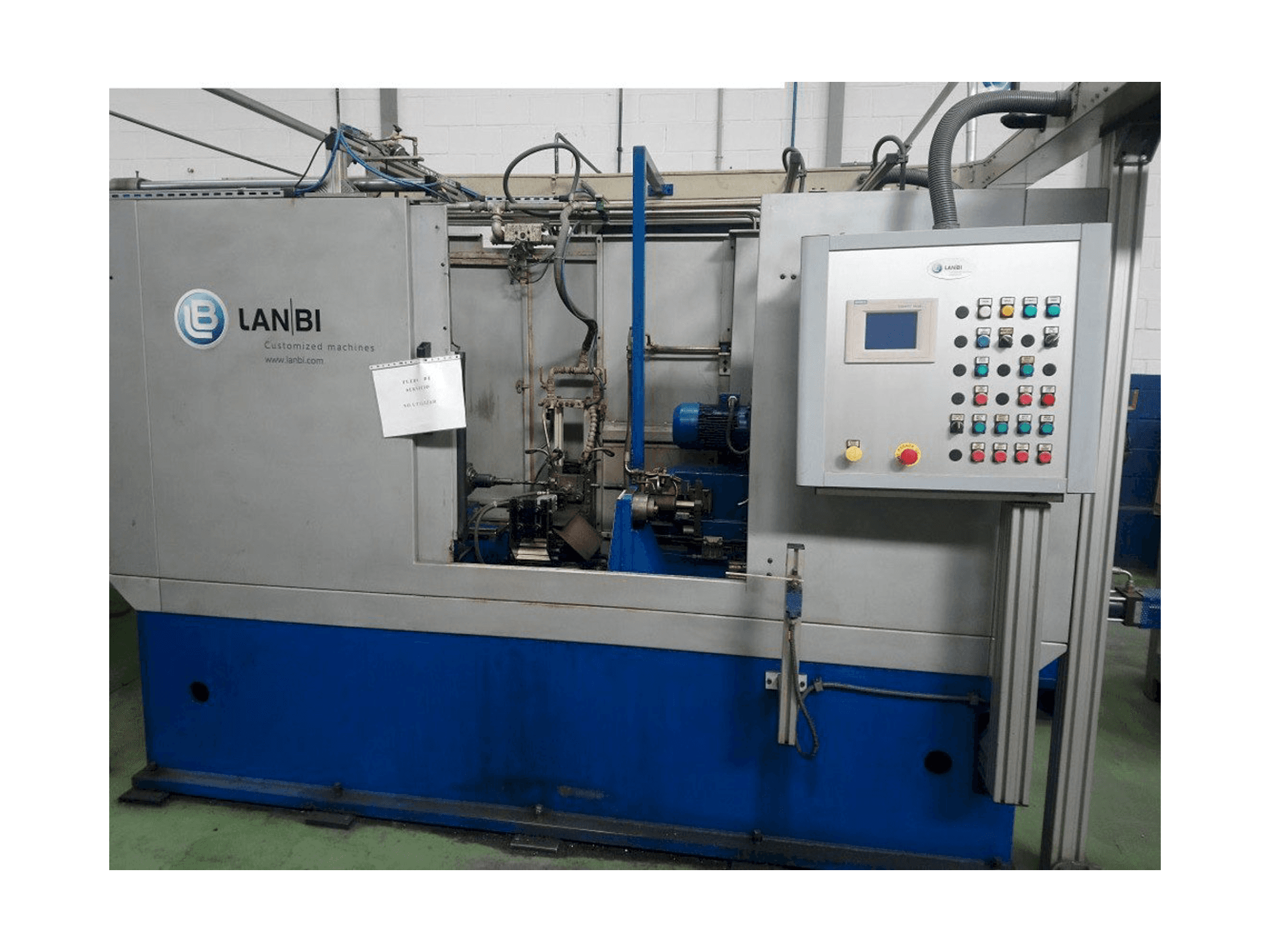 Koneen Lanbi etunäkymä