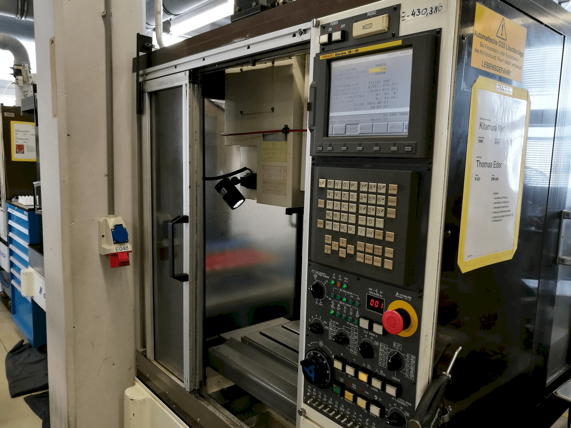 Koneen Kitamura Mycenter-0 etunäkymä