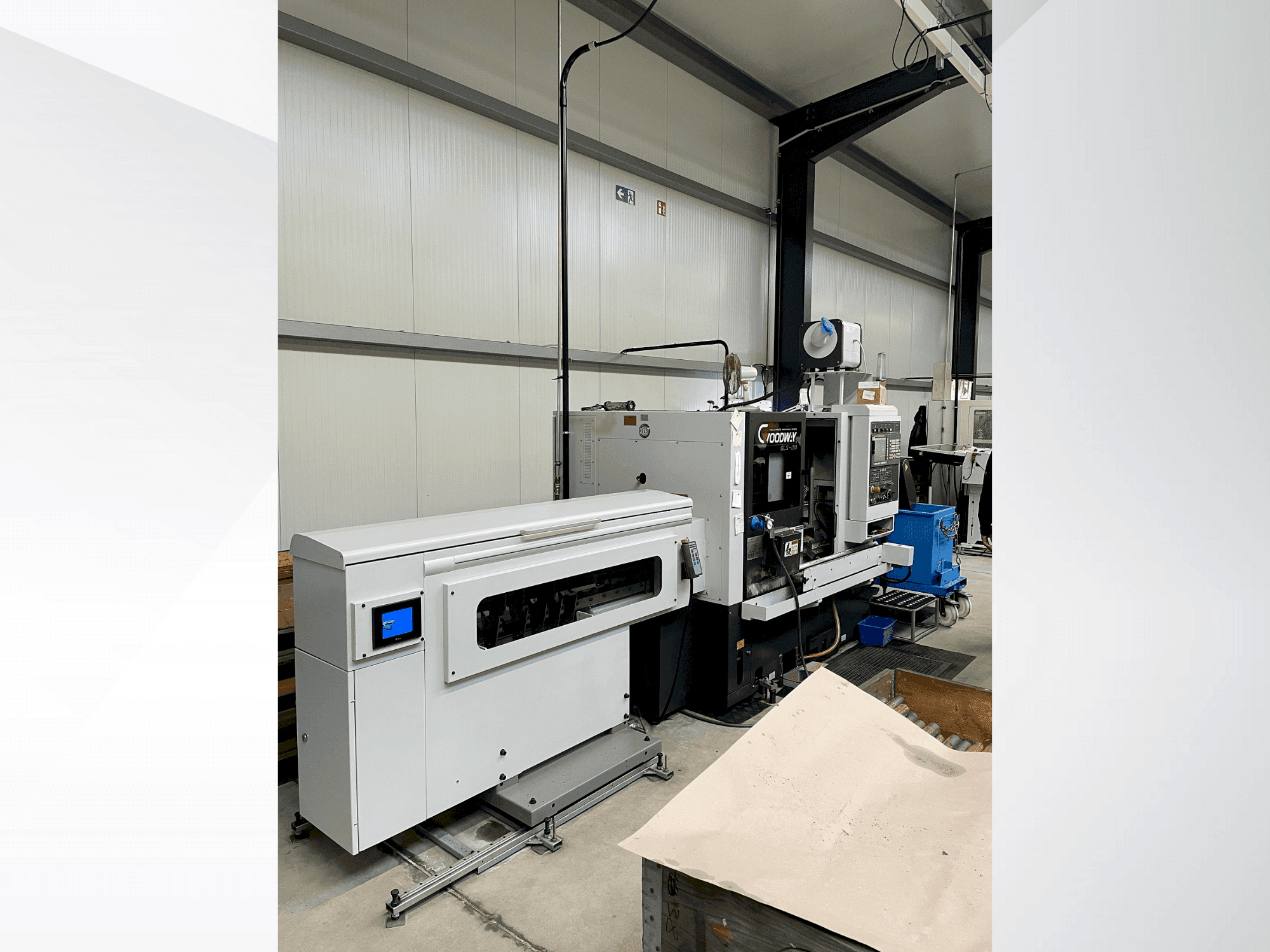 Koneen Goodway GLS-150 etunäkymä