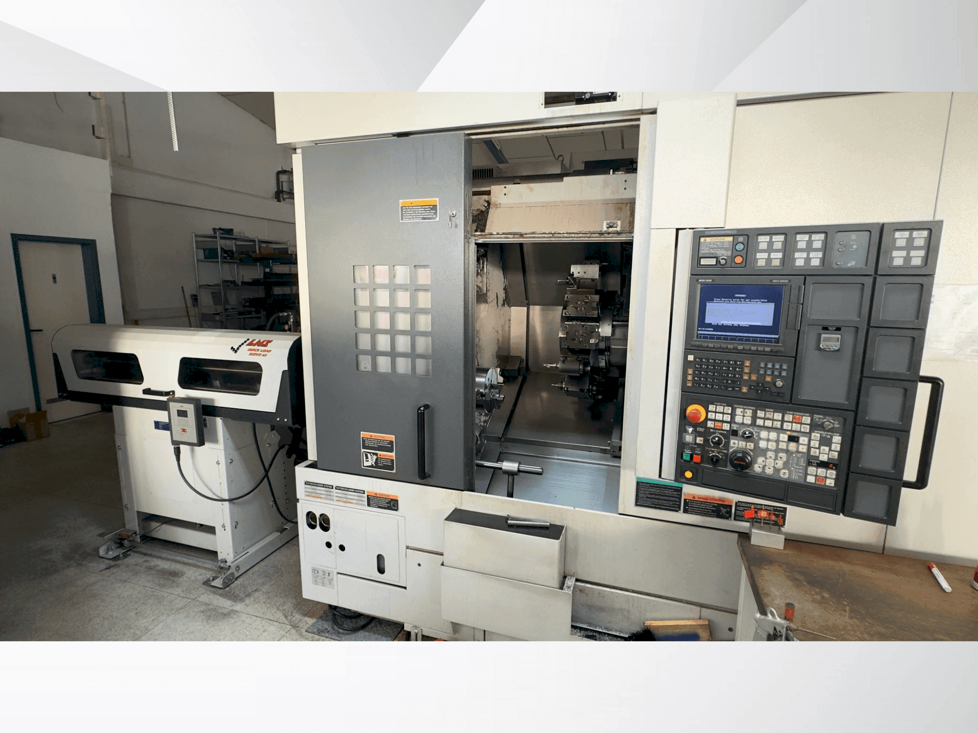 Koneen MORI SEIKI NL 2000 SY /500 etunäkymä