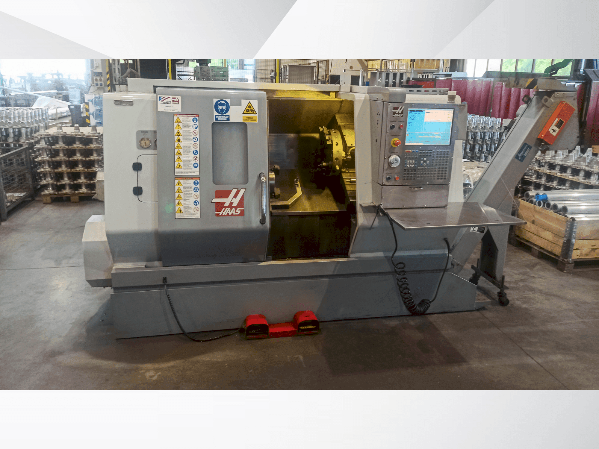 Koneen HAAS SL-20TBHE etunäkymä