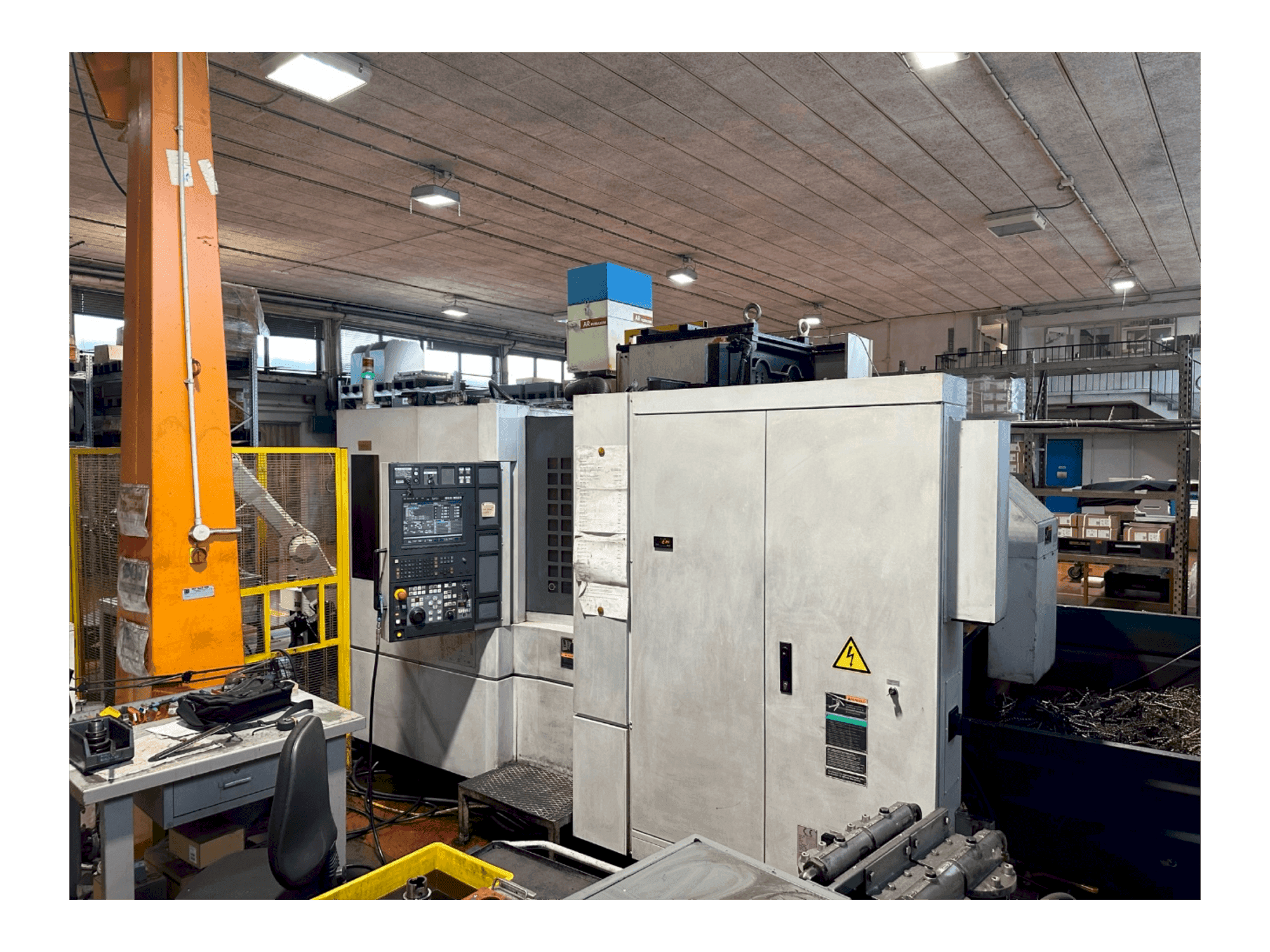 Koneen MORI SEIKI NH 4000 DCG etunäkymä