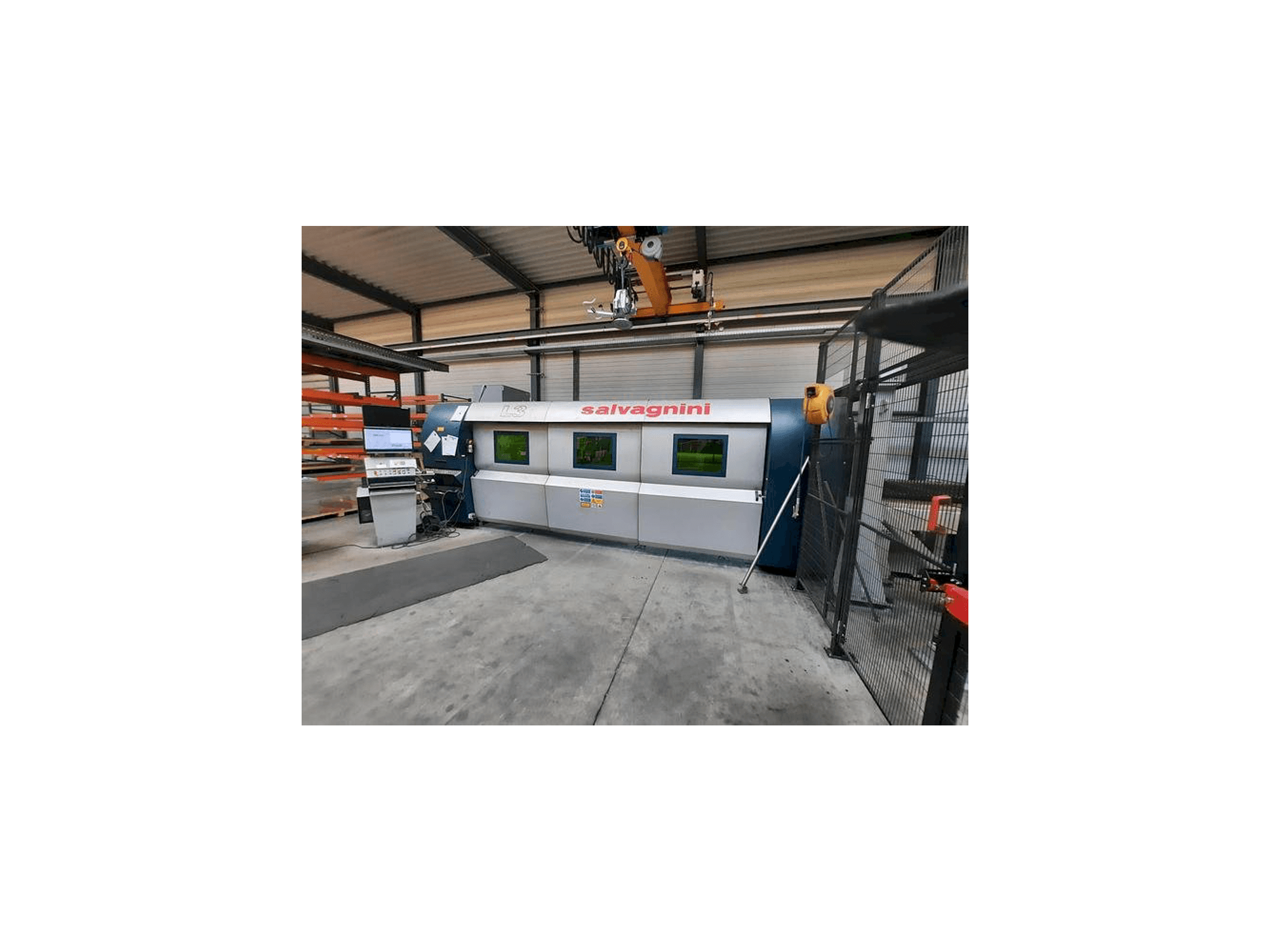 Koneen Salvagnini L3 - 4020 etunäkymä