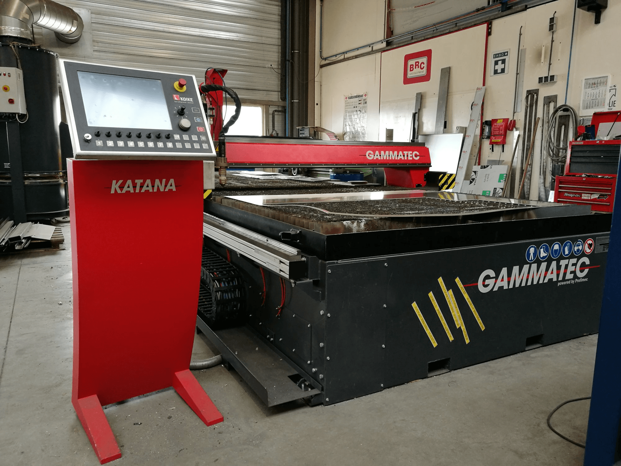 Koneen 1 KOIKE hallintayksikkö GAMMATEC