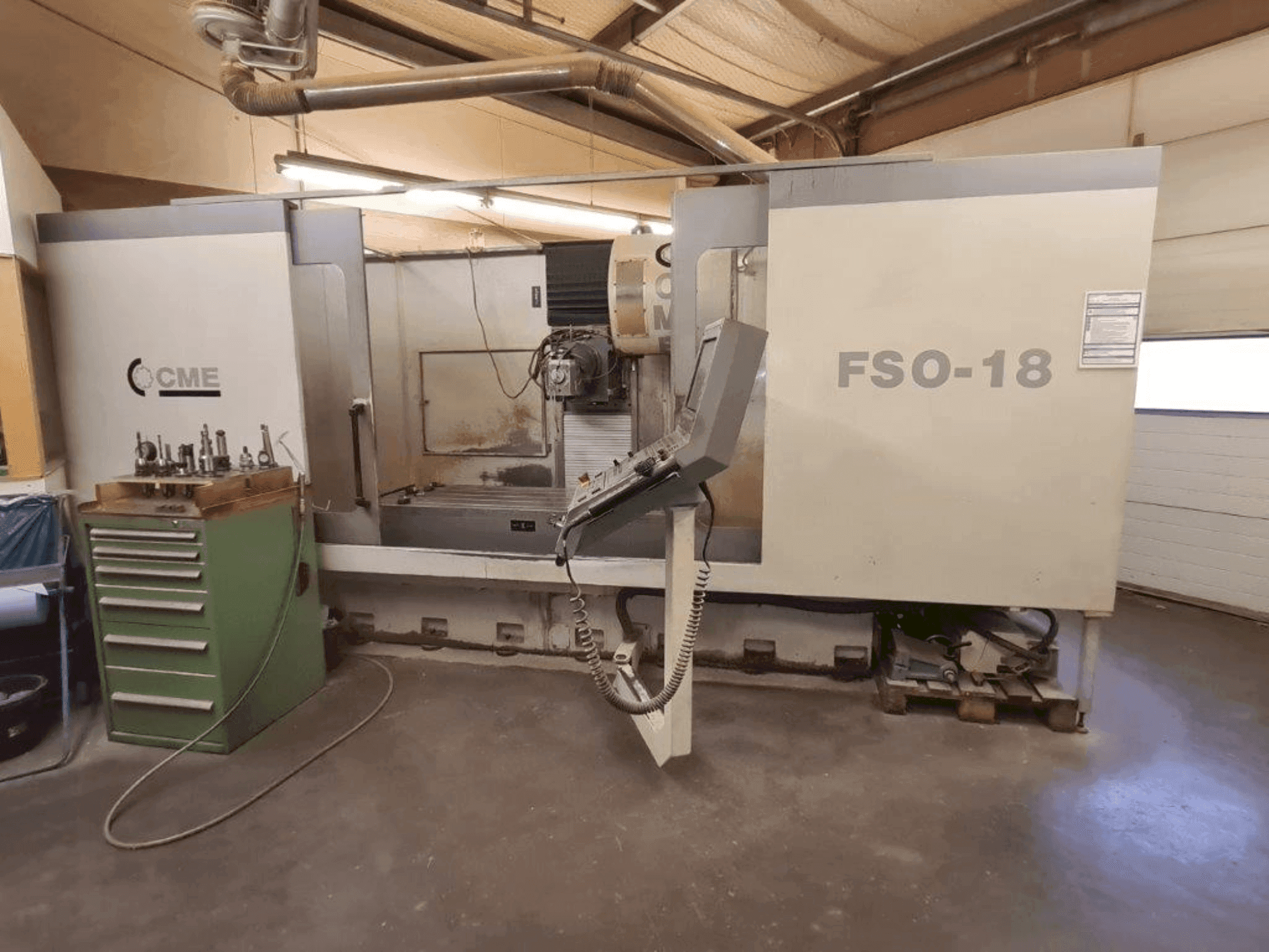 Koneen CME FSO-18 etunäkymä