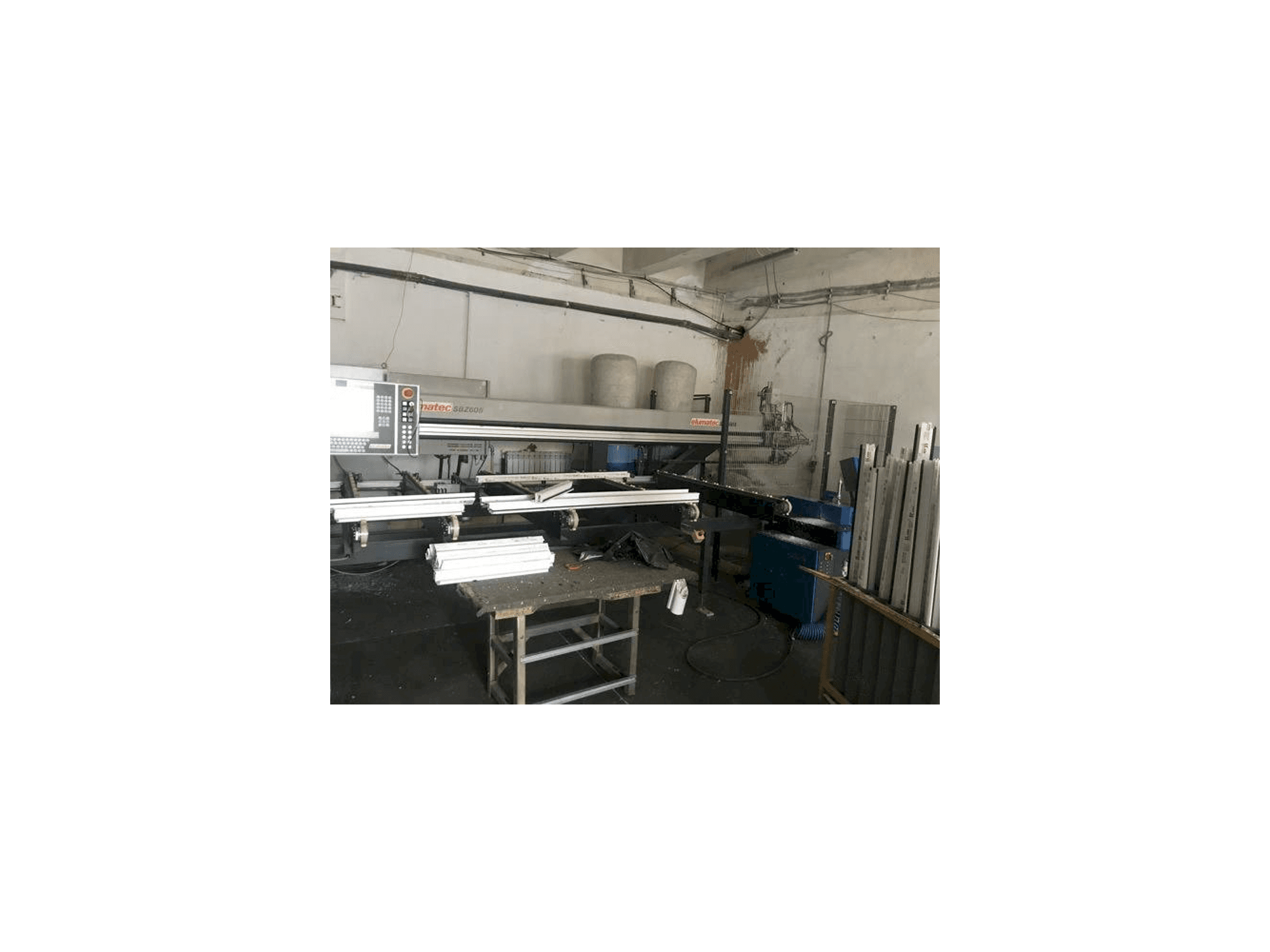 Koneen Elumatec SBZ 608 etunäkymä