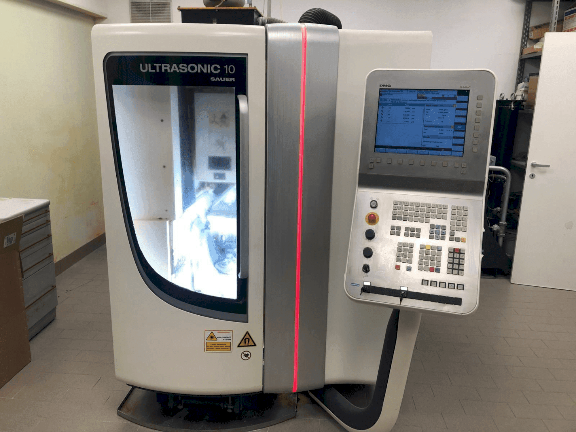 Koneen DMG SAUER ULTRASONIC 10 Sauer etunäkymä
