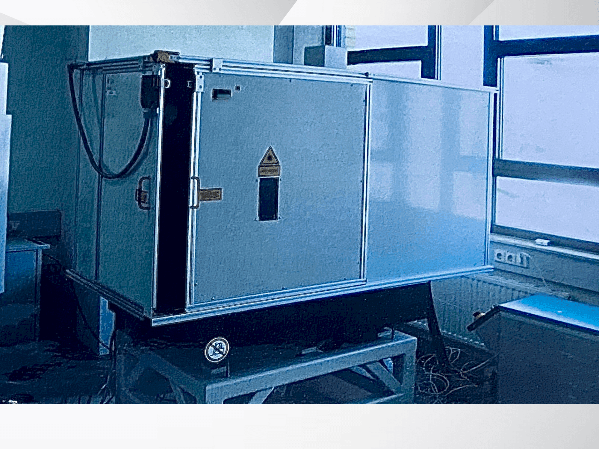 Koneen LASAG KLS 246 CL60 etunäkymä