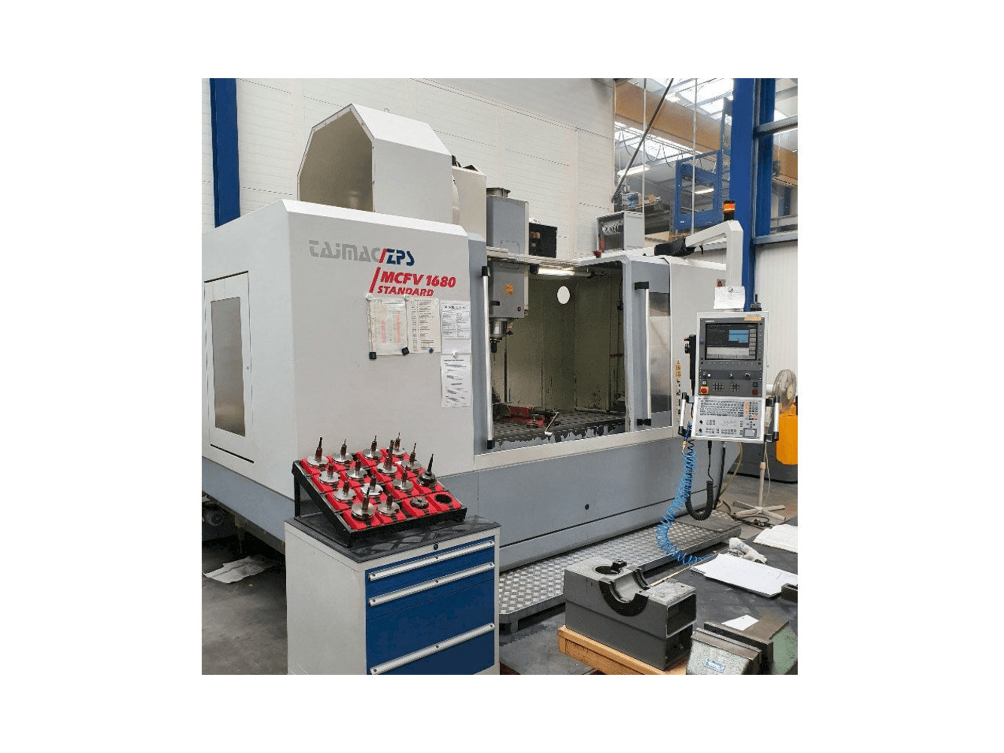 Koneen ZPS MCFV 1680 etunäkymä