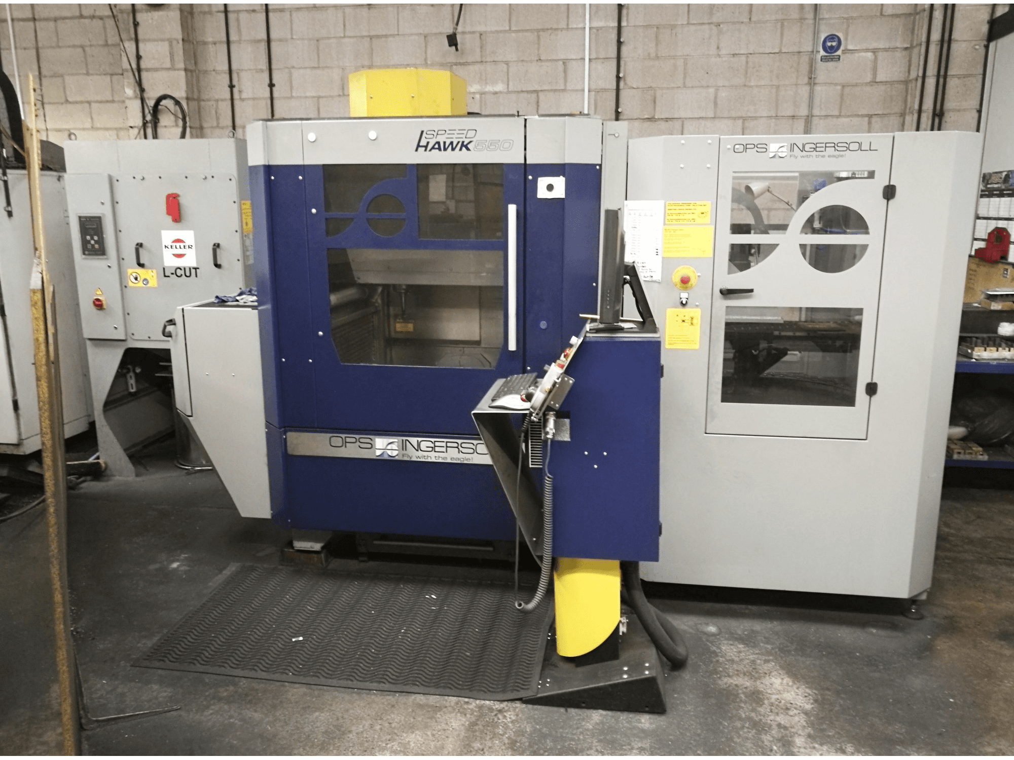 Koneen OPS-INGERSOLL etunäkymäSpeed Hawk 550