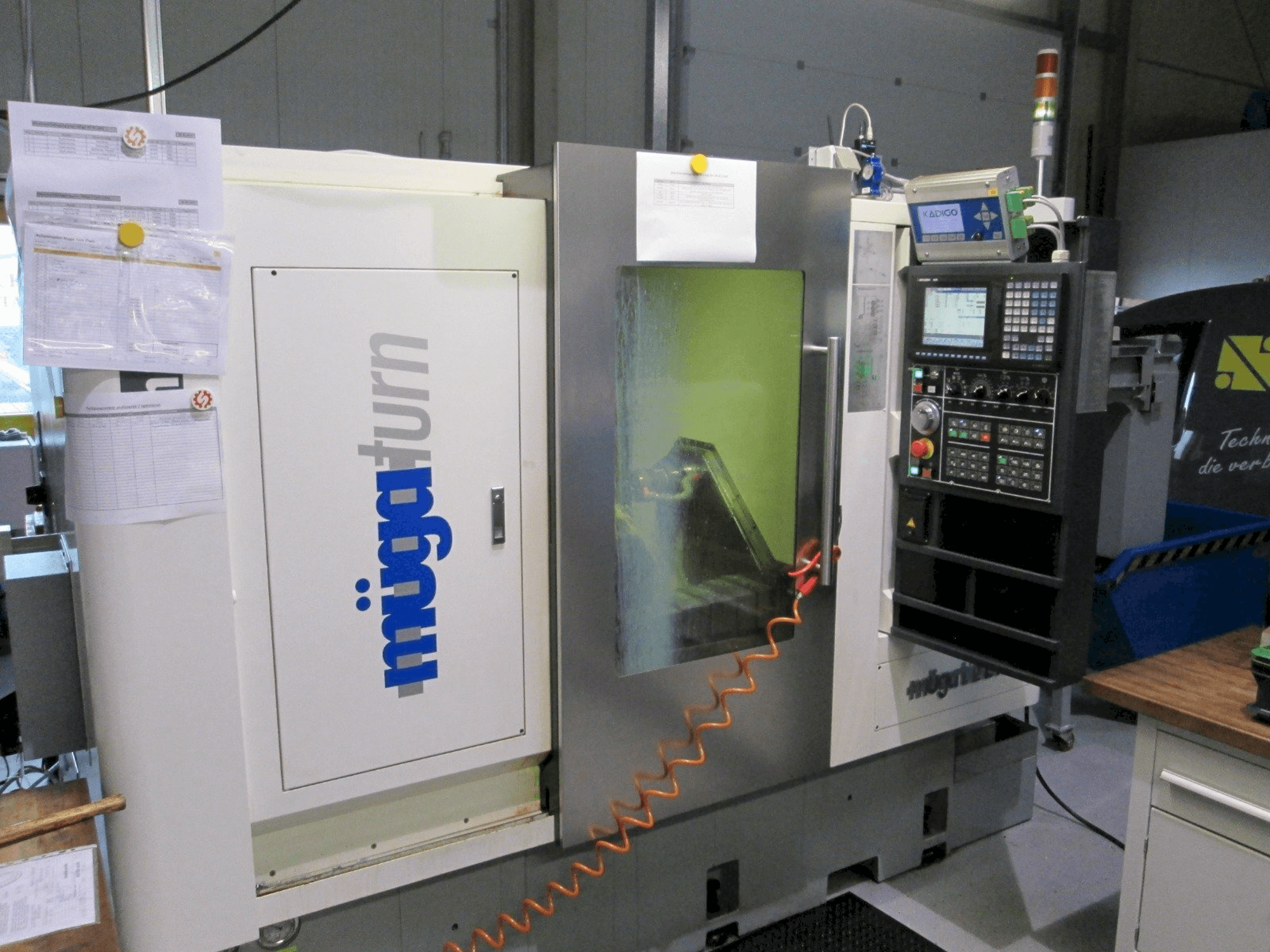 Koneen Muga iTwin etunäkymä