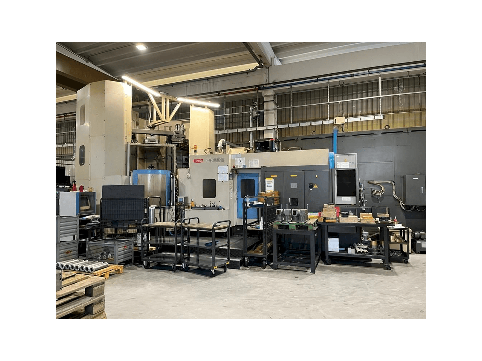 Koneen TOYODA FH63S etunäkymä