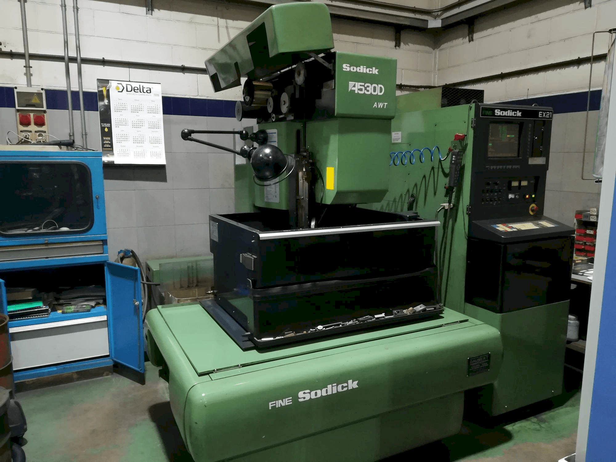 Koneen Sodick A-530D etunäkymä