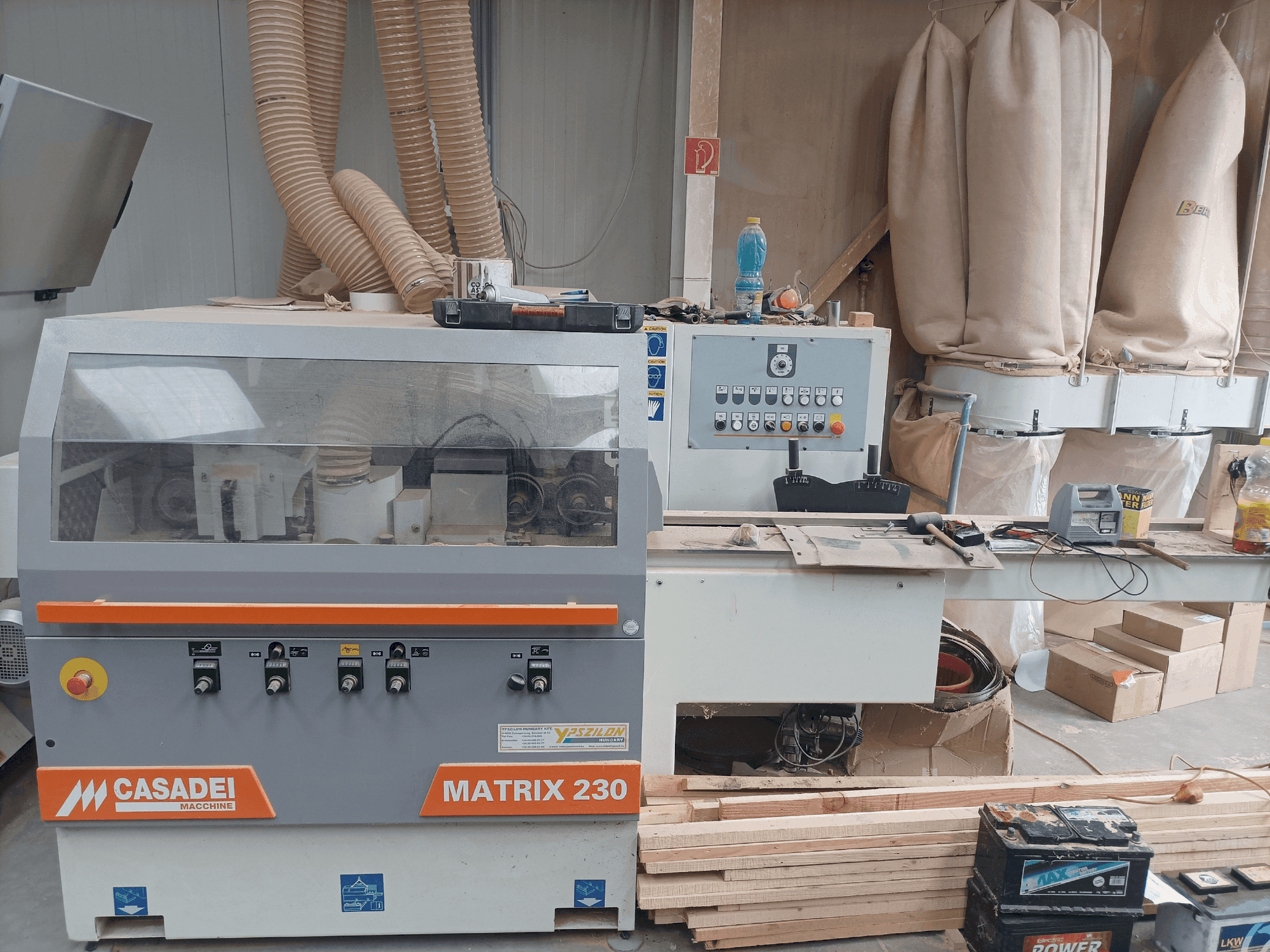 Koneen CASADEI MATRIX 230 (2018) etunäkymä