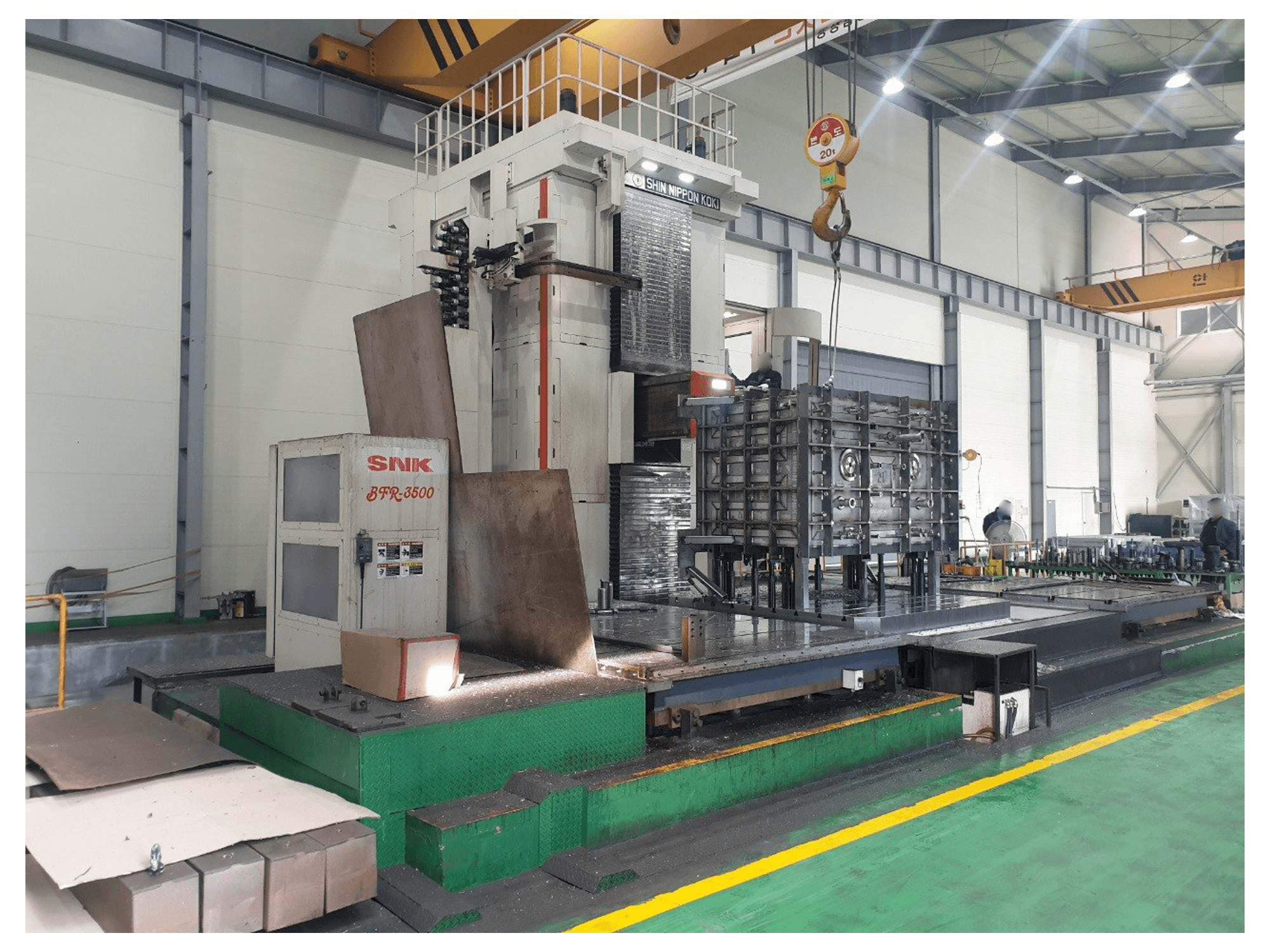 Koneen SNK BFR-3500 etunäkymä