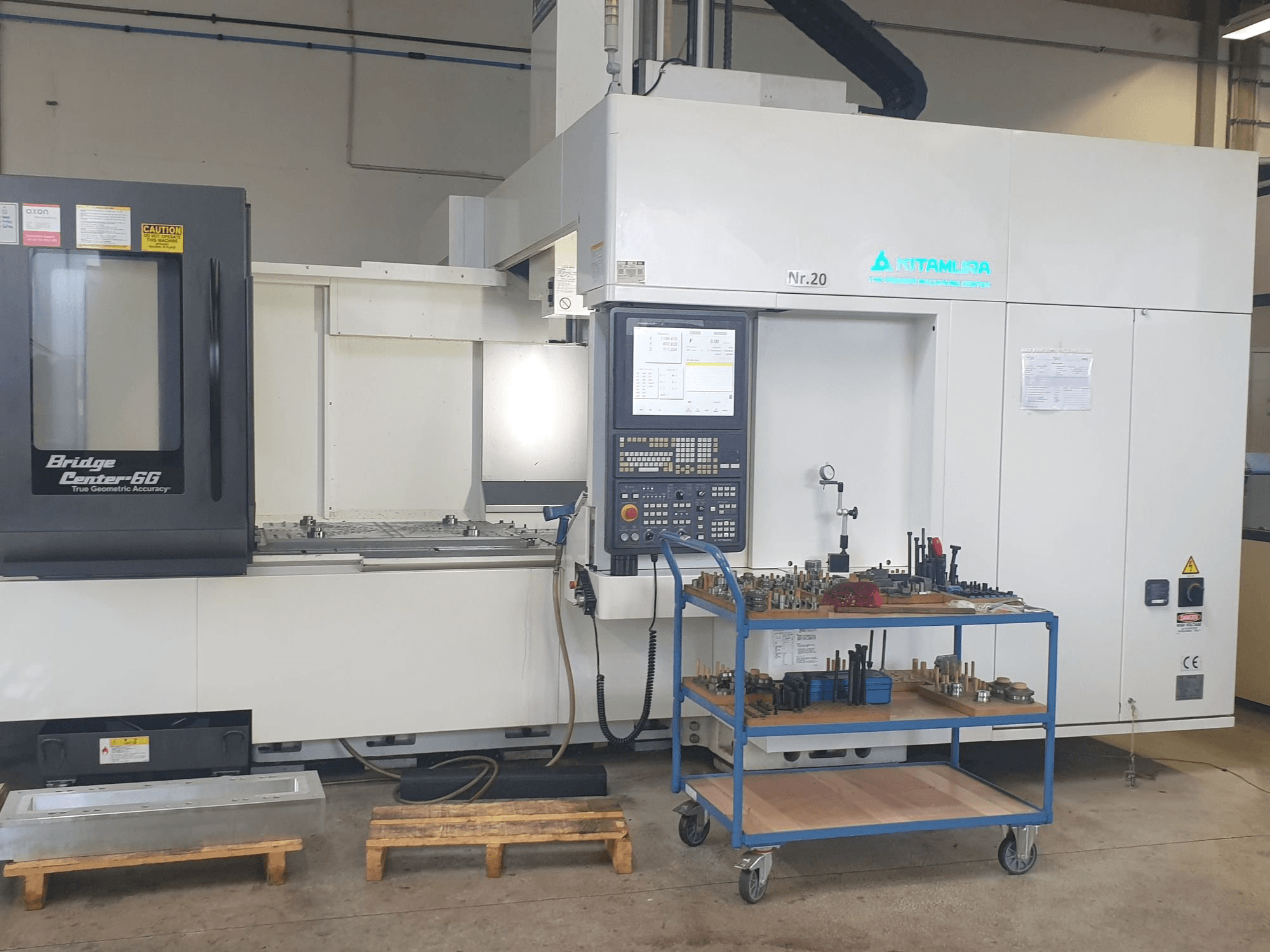 Koneen Kitamura Bridge Center 6G etunäkymä