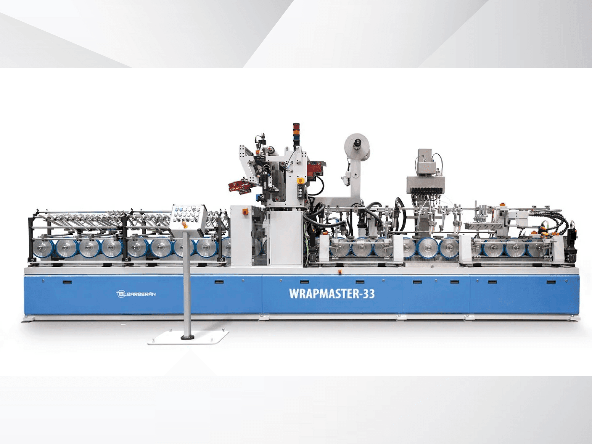 Koneen Barberan WM-33 etunäkymä