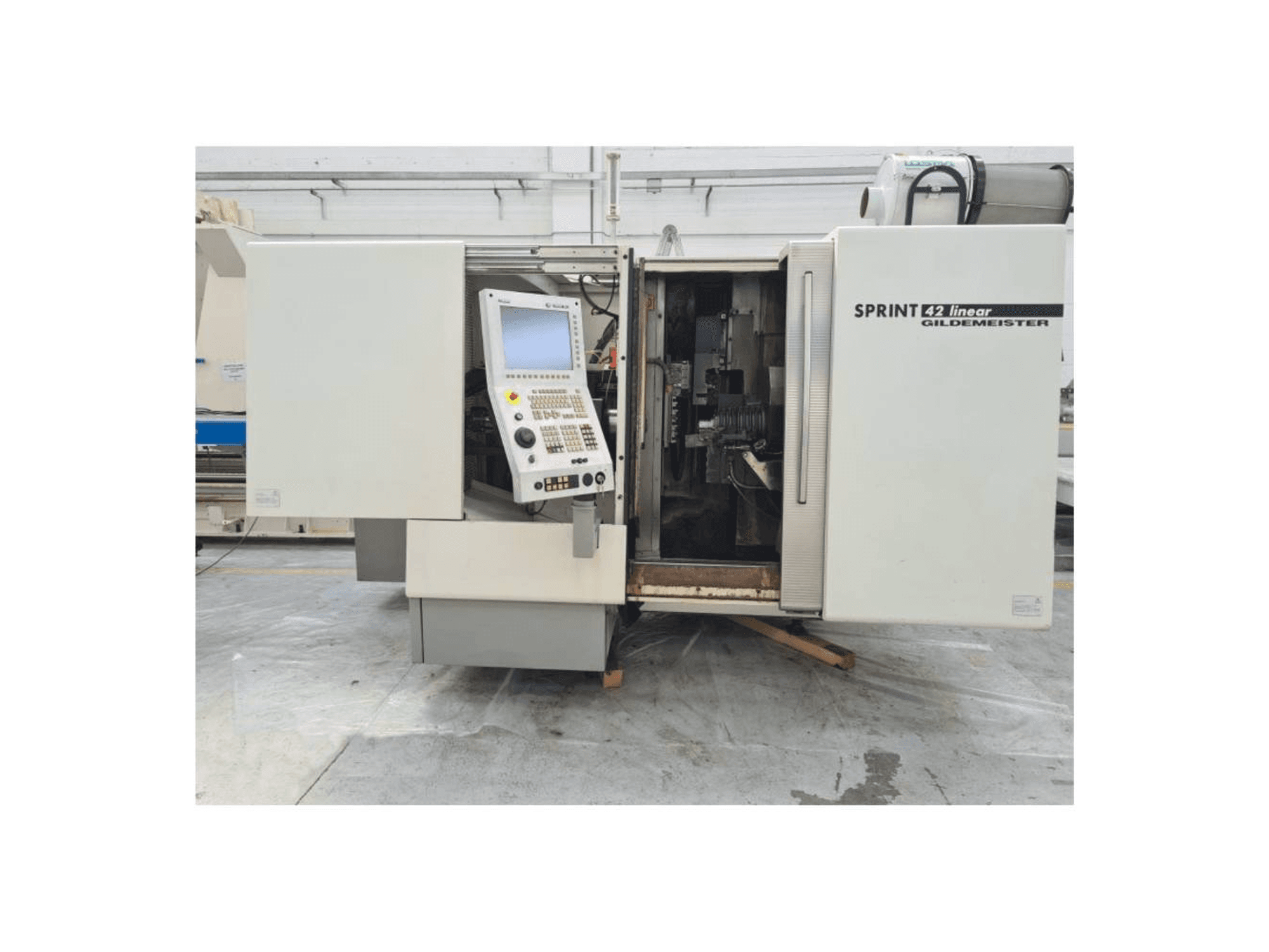 Koneen Gildemeister Sprint 42 linear etunäkymä