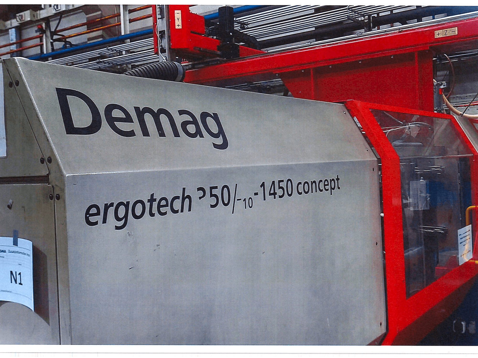 Koneen DEMAG ergotech 350/710-1450 concept etunäkymä