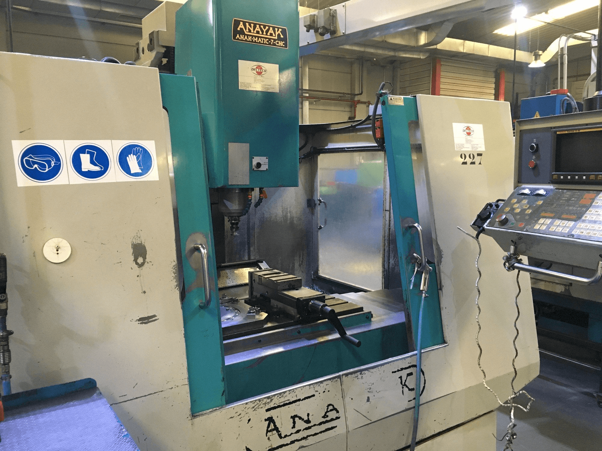 Koneen ANAYAK ANAKMATIC-7 etunäkymä