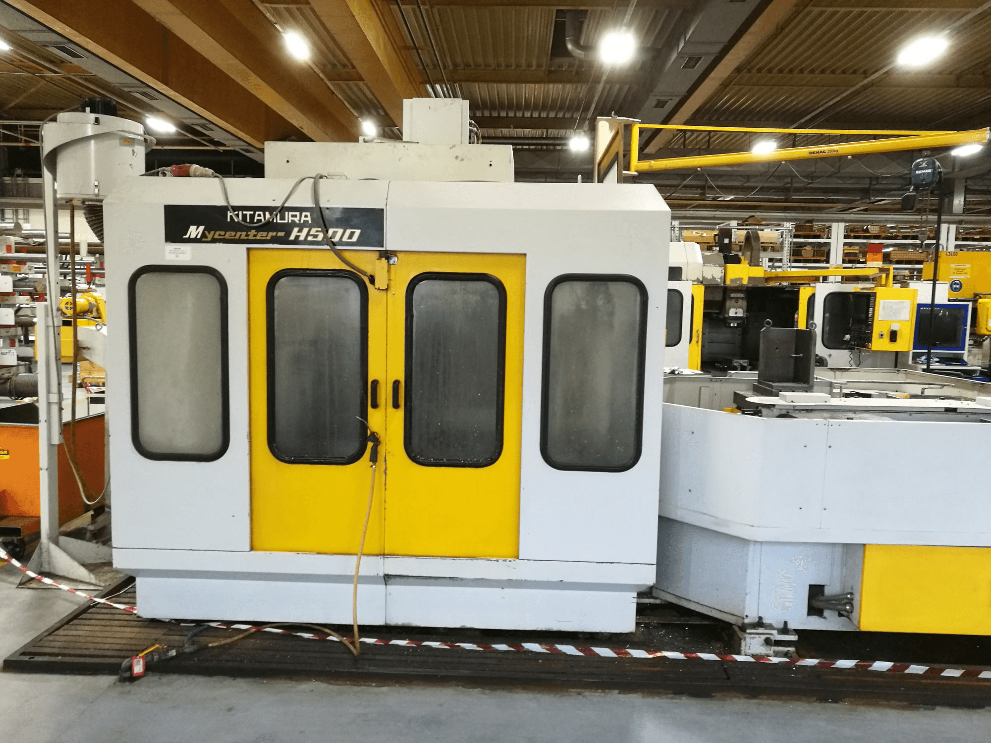 Koneen Kitamura Mycenter H500 Etunäkymä