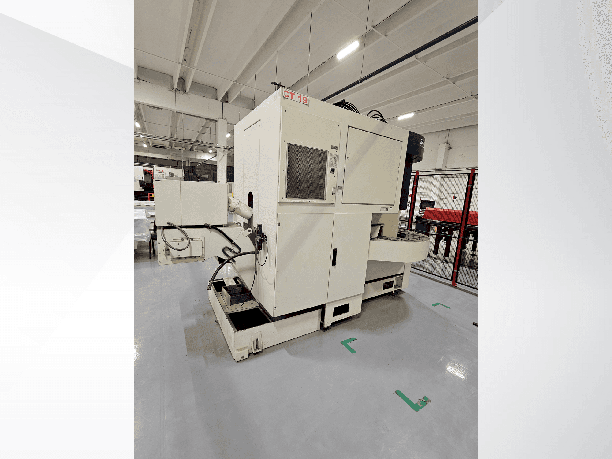 Koneen HARDINGE EMAG VL 5 etunäkymä
